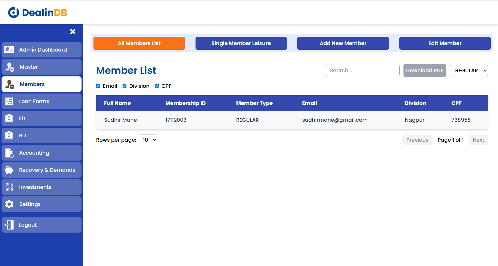 Dealintra DB Benefits